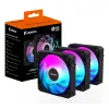 GIGABYTE AORUS EZ CHAIN FAN 120 (confezione da 3) scheda madre 12 cm nero 3 pezzi