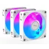 Ventole per case Gigabyte AORUS EZ CHAIN FAN 120 ICE, confezione da 3, 120 mm, bianche, GP-ECFAN1203 ICE
