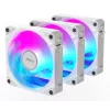 Ventole per case Gigabyte AORUS EZ CHAIN FAN 120 ICE, confezione da 3, 120 mm, bianche, GP-ECFAN1203 ICE