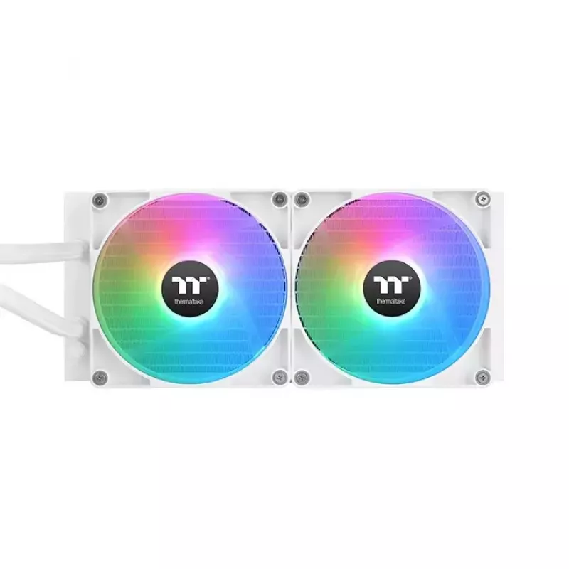 Thermaltake TH280 V2 Ultra ARGB Sync Snow Edition raffreddamento a liquido all-in-one per CPU, 3,02 mmH2O, bianco