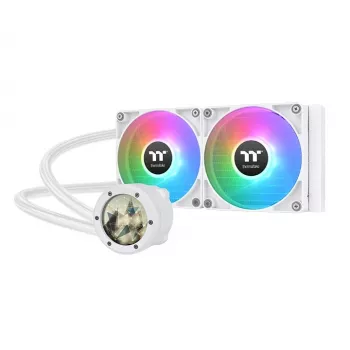 THERMALTAKE Raffreddamento a liquido – TH240 V2 Ultra ARGB Sync dissipatore all-in-one – White Edition