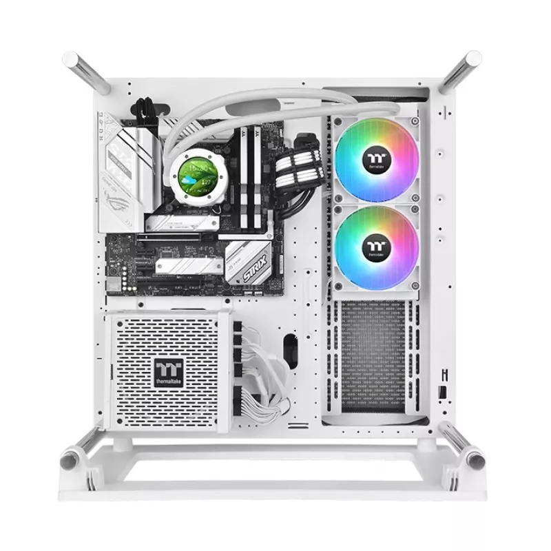 THERMALTAKE Raffreddamento a liquido – TH240 V2 Ultra ARGB Sync dissipatore all-in-one – White Edition