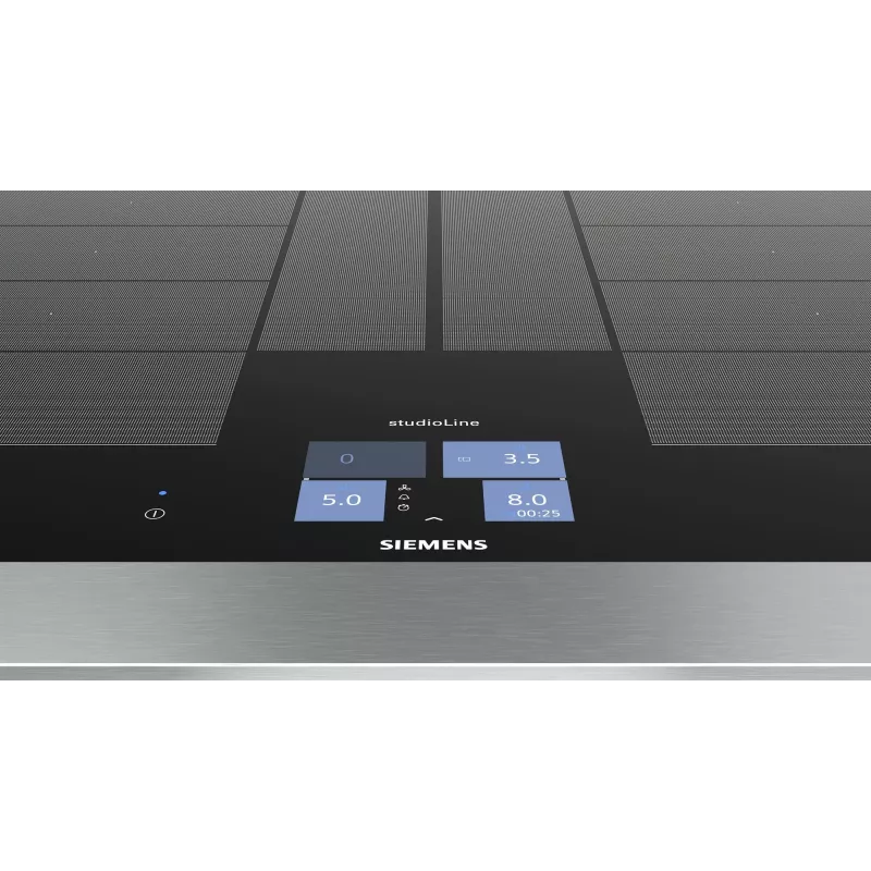 Siemens EX801KYW1E Piano cottura nero da incasso a induzione 4 zone