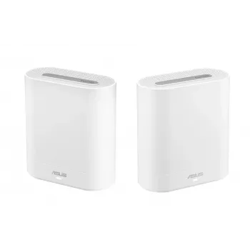 ASUS EBM68(2PK) – Expert WiFi Tri-Band (2,4 GHz / 5 GHz / 5 GHz) Wi-Fi 6 (802.11ax) bianco 3 interno
