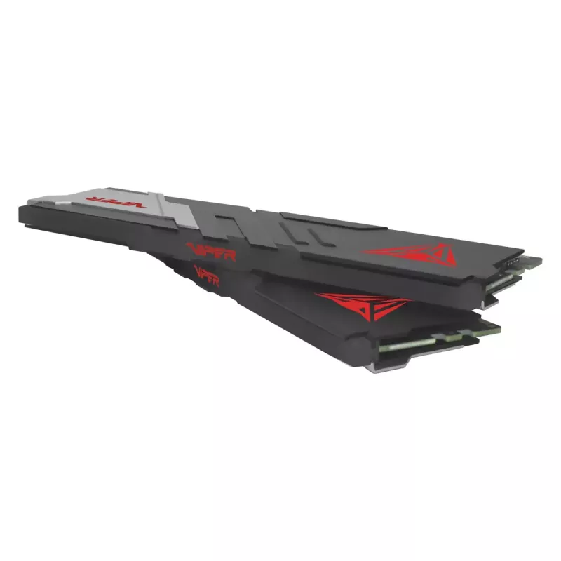 DIMM 32 GB DDR5-6200 (2x 16 GB) Dual-Kit, memoria nera, PVV532G620C40K, Viper Venom, INTEL XMP