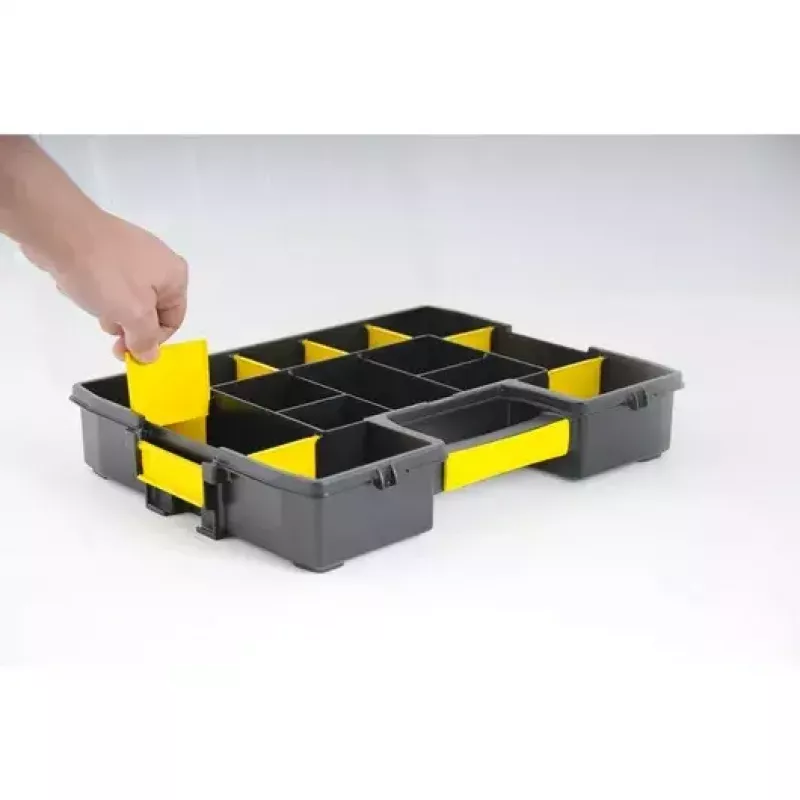 Cassetta per minuteria Stanley Sortmaster Junior nero/giallo