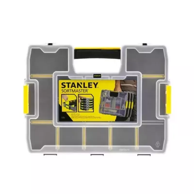 Cassetta per minuteria Stanley Sortmaster Junior nero/giallo