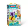 Set da costruzione Spin Master Melissa & Doug Blockables Safari set di gioco – figure e blocchi impilabili