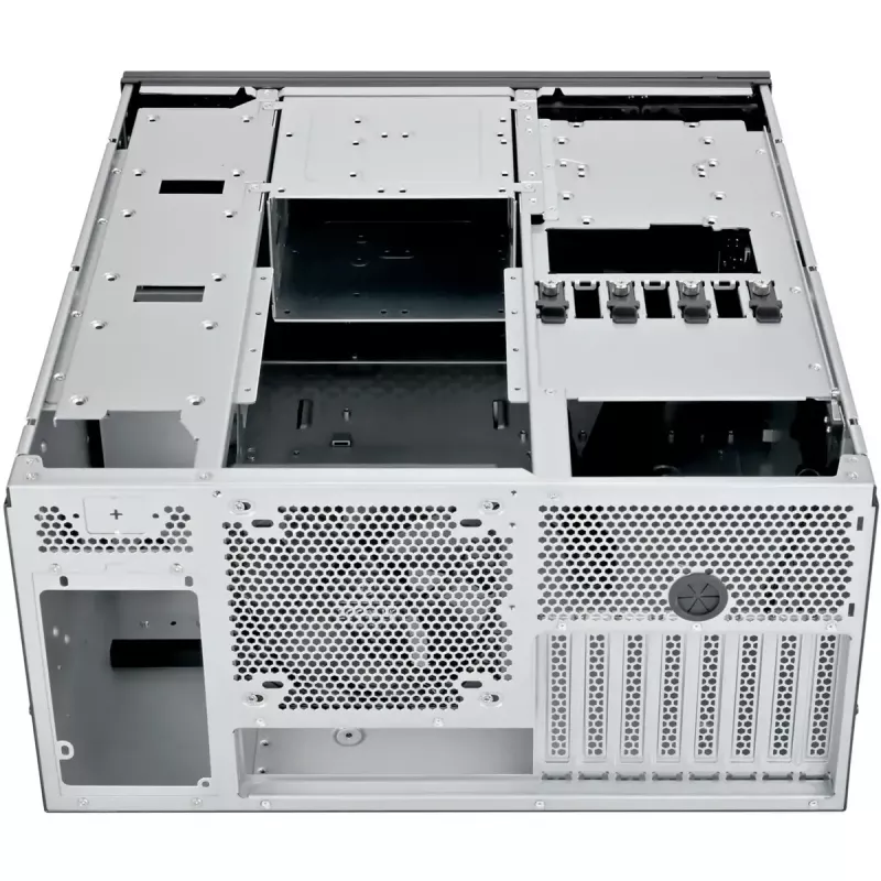 Case rack SILVERSTONE RM53-502 — chassis rack server 19 inch, nero