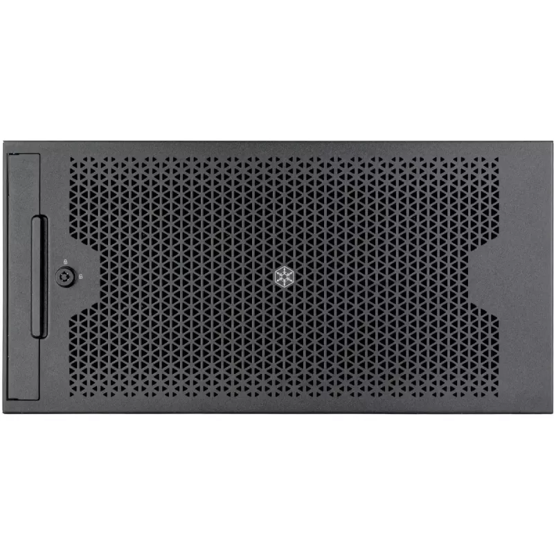 Case rack SILVERSTONE RM53-502 — chassis rack server 19 inch, nero