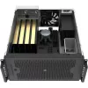 Case rack SILVERSTONE RM53-502 — chassis rack server 19 inch, nero