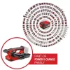 Levigatrice a nastro Einhell TP-BS 18/457 Li BL - Solo