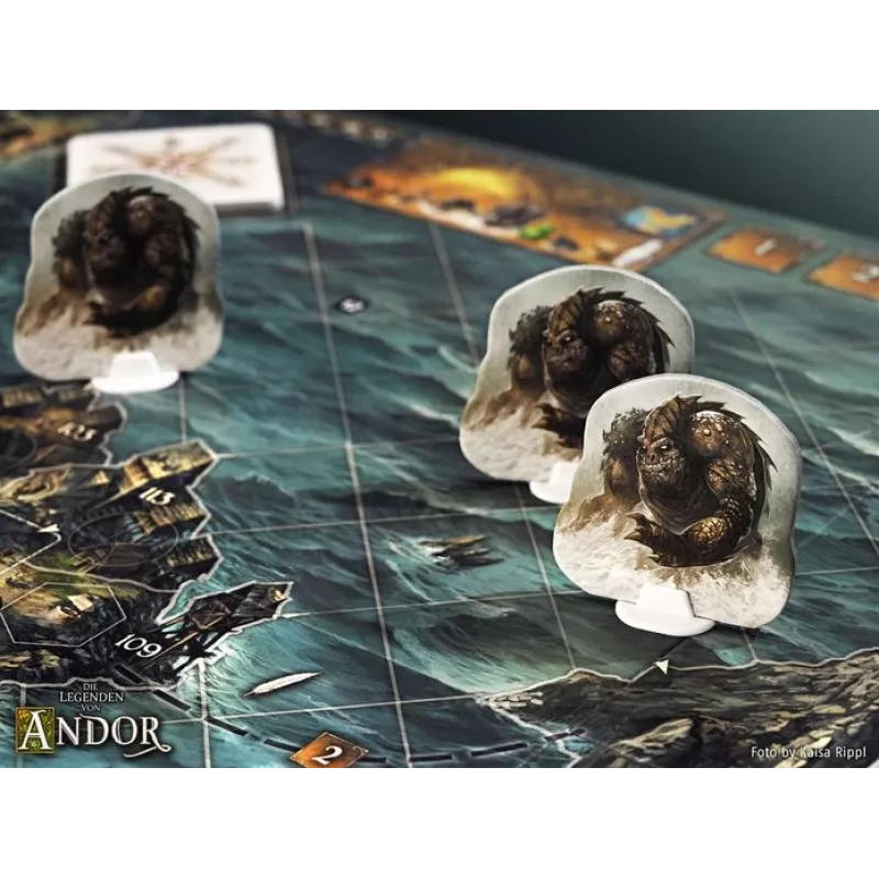 Kosmos 692346 Legends of Andor Parte II: Il viaggio verso nord espansione per gioco da tavolo, 2–4 giocatori, 90 min, da 10 anni