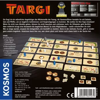 Gioco da tavolo Kosmos TARGI simulazione economica