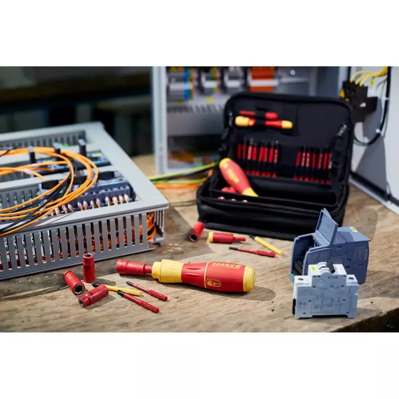 Cacciavite a batteria Wiha 44318 rosso giallo