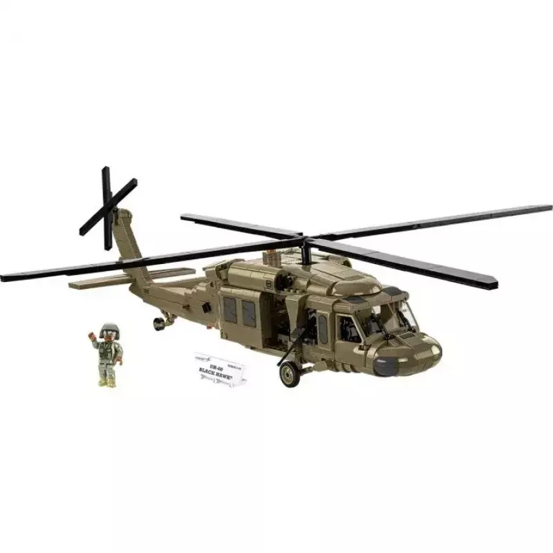 Kit di costruzione Cobi Sikorsky UH-60 Black Hawk 928 mattoncini, modello COBI-5906