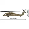 Kit di costruzione Cobi Sikorsky UH-60 Black Hawk 928 mattoncini, modello COBI-5906