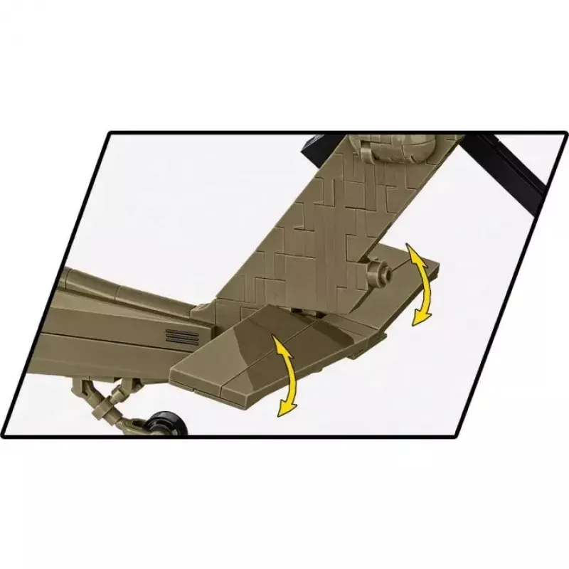 Kit di costruzione Cobi Sikorsky UH-60 Black Hawk 928 mattoncini, modello COBI-5906