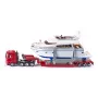 Siku trasporto eccezionale con yacht, modello trasporto eccezionale, preassemblato, 1:87, bambino/bambina, 3 anni, 99 anni