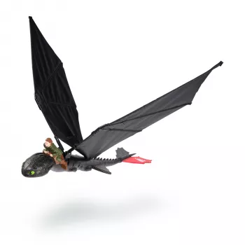 Drago volante radiocomandato Toothless di Spin Master – giocattolo RC, Dragon Trainer