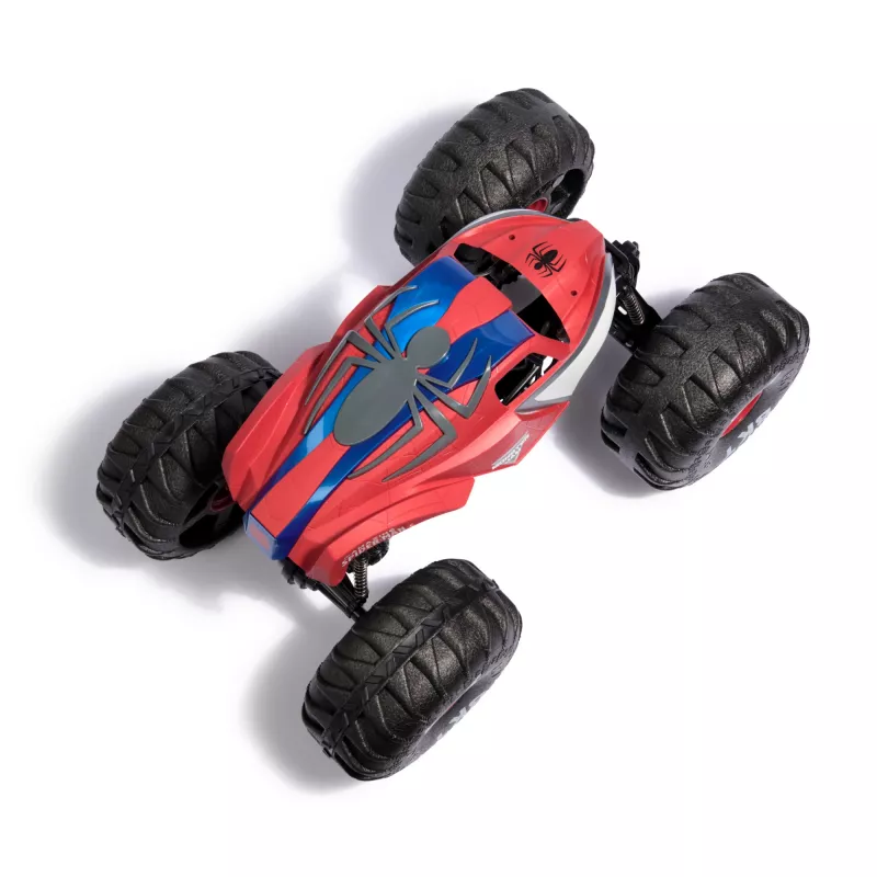Monster Jam Marvel Mega Spider-Man monster truck RC, fuoristrada, oltre 60 cm di lunghezza, scala 1:6, giocattolo supereroi per bambini e bambine da 4 anni