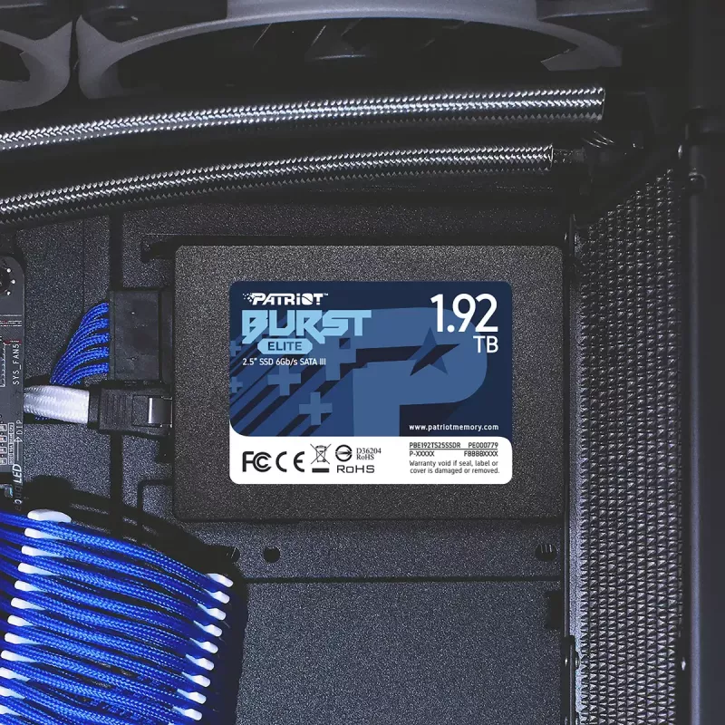 SSD Patriot Burst Elite 1.92TB 2,5 pollici SATA 3.0 PBE192TS25SSDR