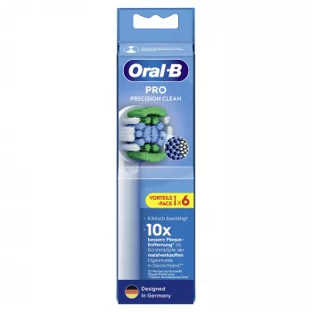 Spazzolini a innesto Braun Oral-B Pro Precision Clean confezione da 6