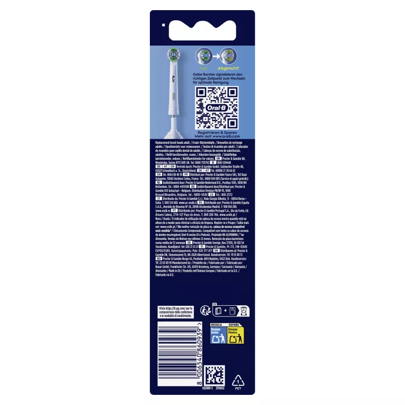 Oral-B Precision Clean 860939 5 pz. bianco