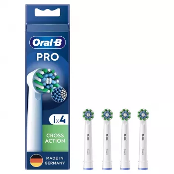 Oral-B CrossAction 4 pz. bianco