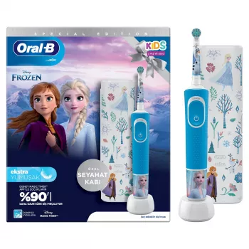 Oral-B Vitality Pro Frozen spazzolino rotante-oscillante per bambini nero, grigio