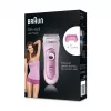 Braun Silk-épil 5 LS5100 rasoio da donna, rosa