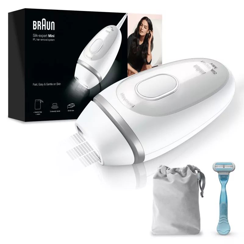Epilatore Braun Silk-expert Mini PL1124 luce pulsata intensa IPL bianco