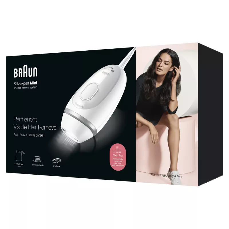 Epilatore Braun Silk-expert Mini PL1124 luce pulsata intensa IPL bianco