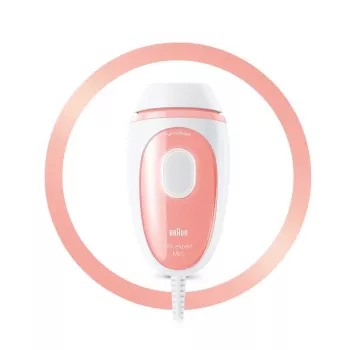 Braun Silk-expert Mini PL1000 IPL luce pulsata intensa (IPL) rosa, bianco
