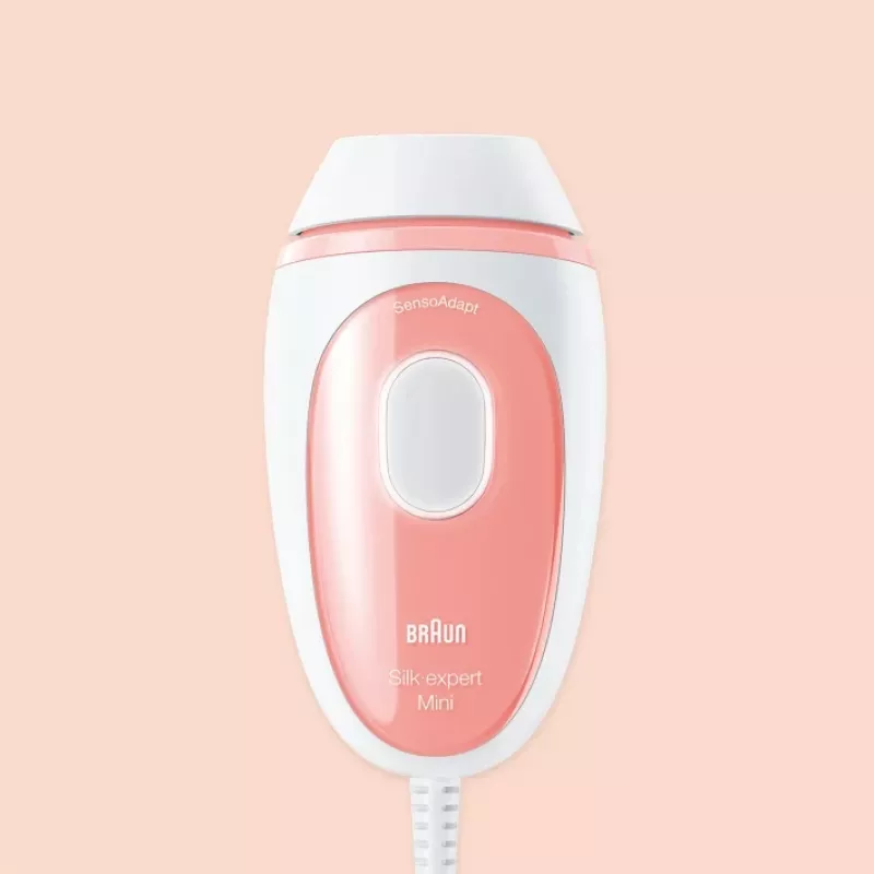 Braun Silk-expert Mini PL1000 IPL luce pulsata intensa (IPL) rosa, bianco