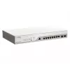 D-Link switch Gigabit PoE+ Nuclias Smart Managed a 10 porte incl. 2 porte SFP