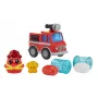MGA Entertainment DohKins 123064-EUC camion dei pompieri e pompiere, set gioco di pasta da modellare, da 3 anni