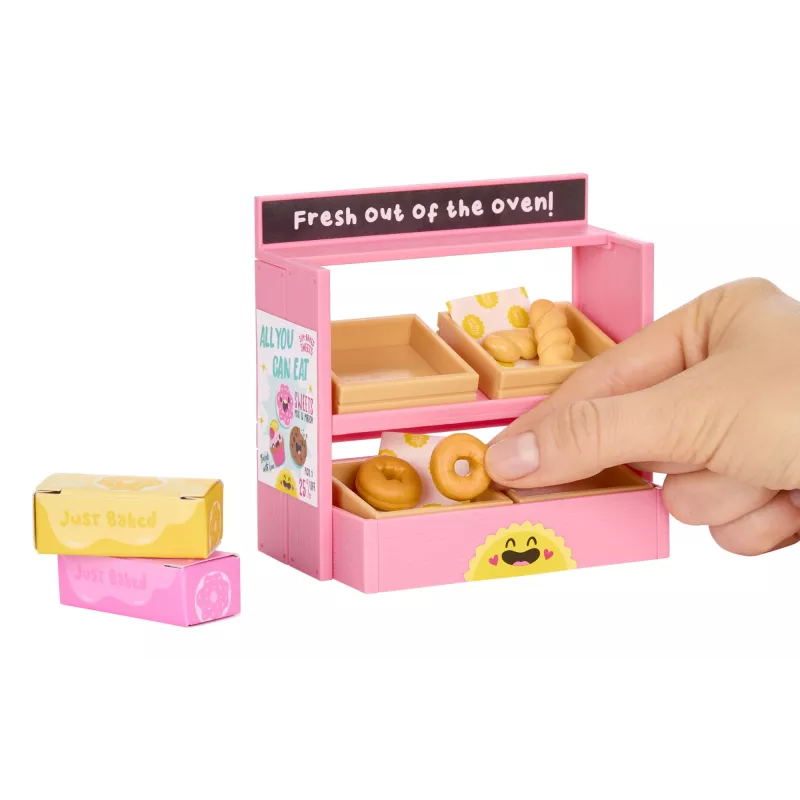 Miniverse Spaces set mobili in PDQ, caffè, 8 anni, multicolore, plastica