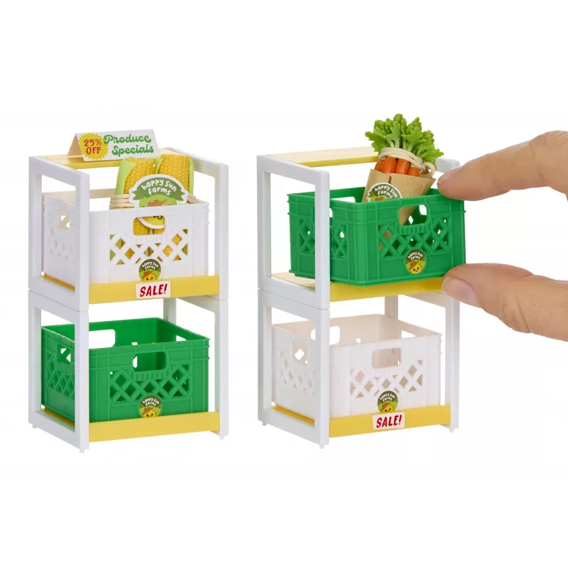 Miniverse Spaces set mobili in PDQ, caffè, 8 anni, multicolore, plastica