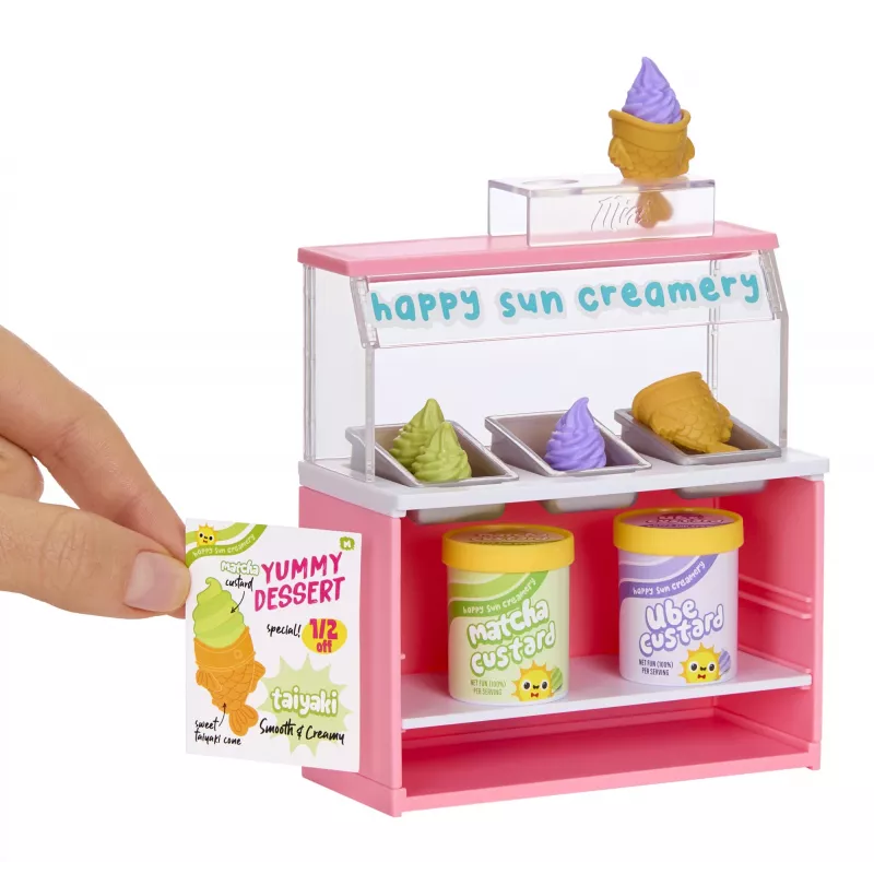 Miniverse Spaces set mobili in PDQ, caffè, 8 anni, multicolore, plastica