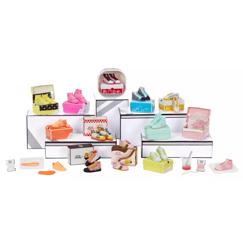 Miniverse Make It Mini Sneakers in PDQ, 8 anni, multicolore, plastica