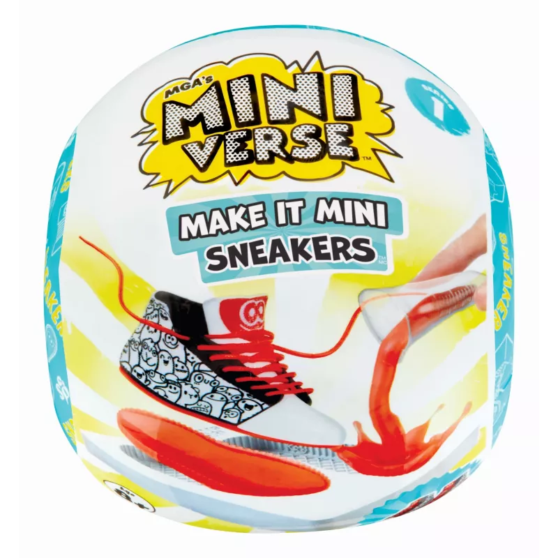 Miniverse Make It Mini Sneakers in PDQ, 8 anni, multicolore, plastica