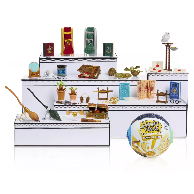 Miniverse Make It Mini Harry Potter Back to Hogwarts in PDQ, 8 anni, Harry Potter, multicolore, plastica