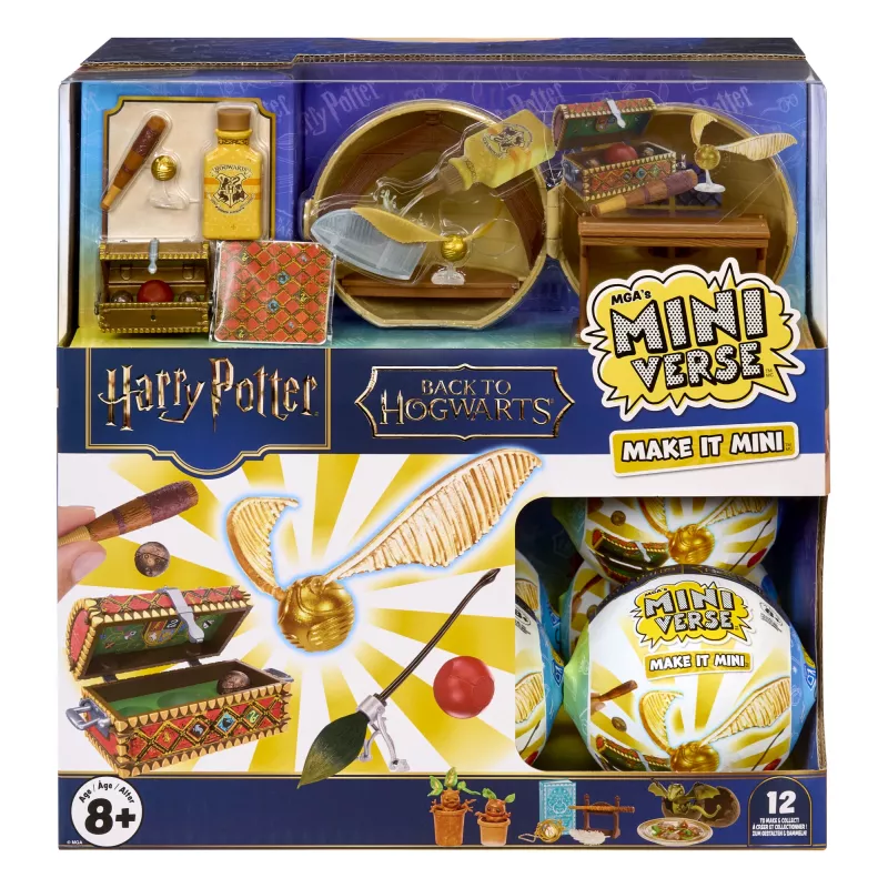 Miniverse Make It Mini Harry Potter Back to Hogwarts in PDQ, 8 anni, Harry Potter, multicolore, plastica