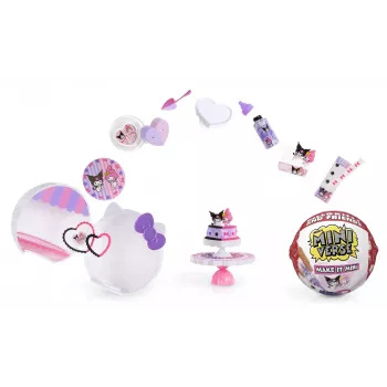 Miniverse Make It Mini SANRIO Series 2 Asst in PDQ, 8 anno/i, multicolore, plastica