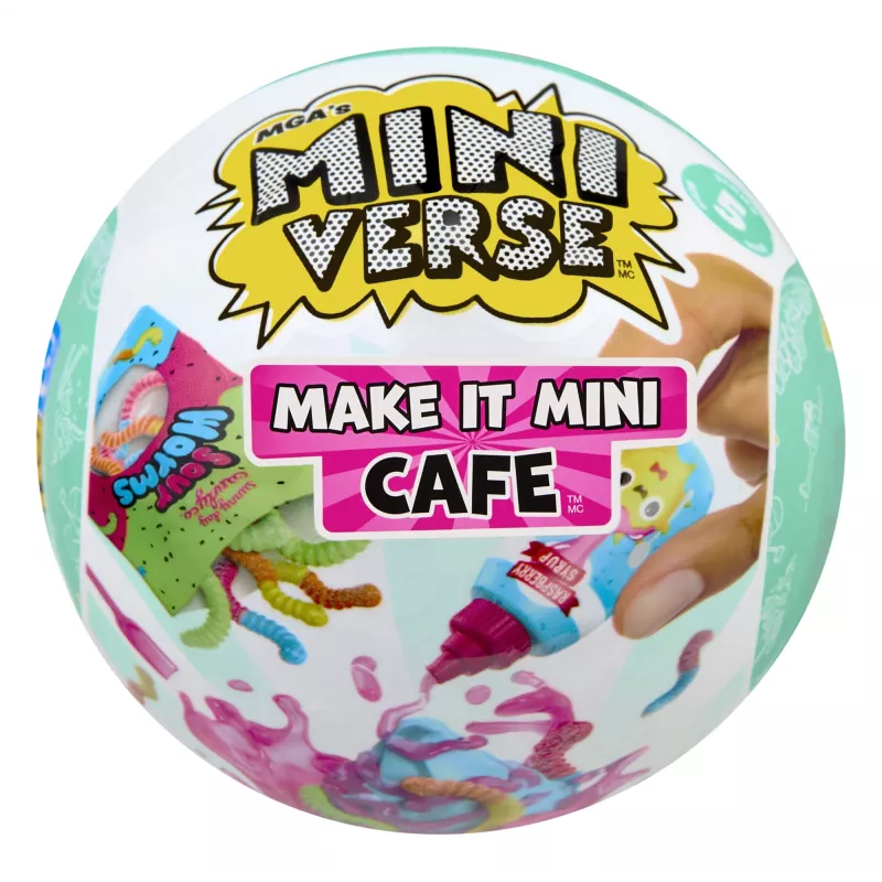 Miniverse Make It Mini Foods: Café in PDQ Serie 5 (Wave A), 8 anni, multicolore, plastica