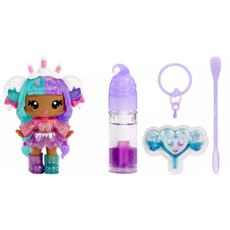 MGA Entertainment Yummiland bambola lip gloss misteriosa - Carly Cakepop