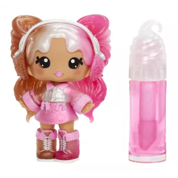 MGA Entertainment Yummiland bambola lip gloss Serie 2 – Mystery Chase 2 (Neopolitan/Avery Ice Cream)