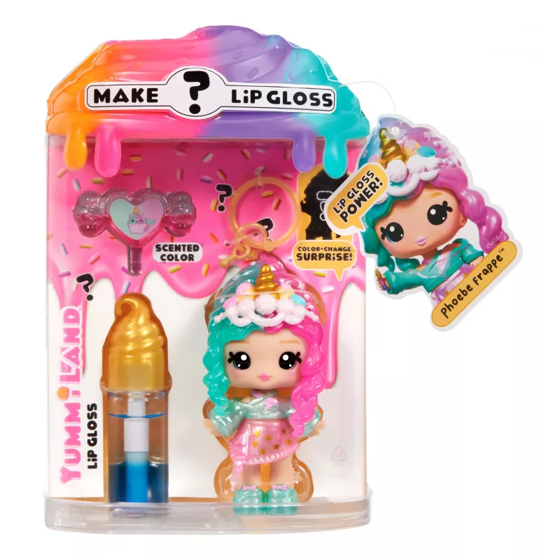 MGA Entertainment Yummiland bambola lip gloss misteriosa - Phoebe Frappe