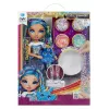 Rainbow High Rainbow Shimmers bambola di moda con slime - Skyler (blu)
